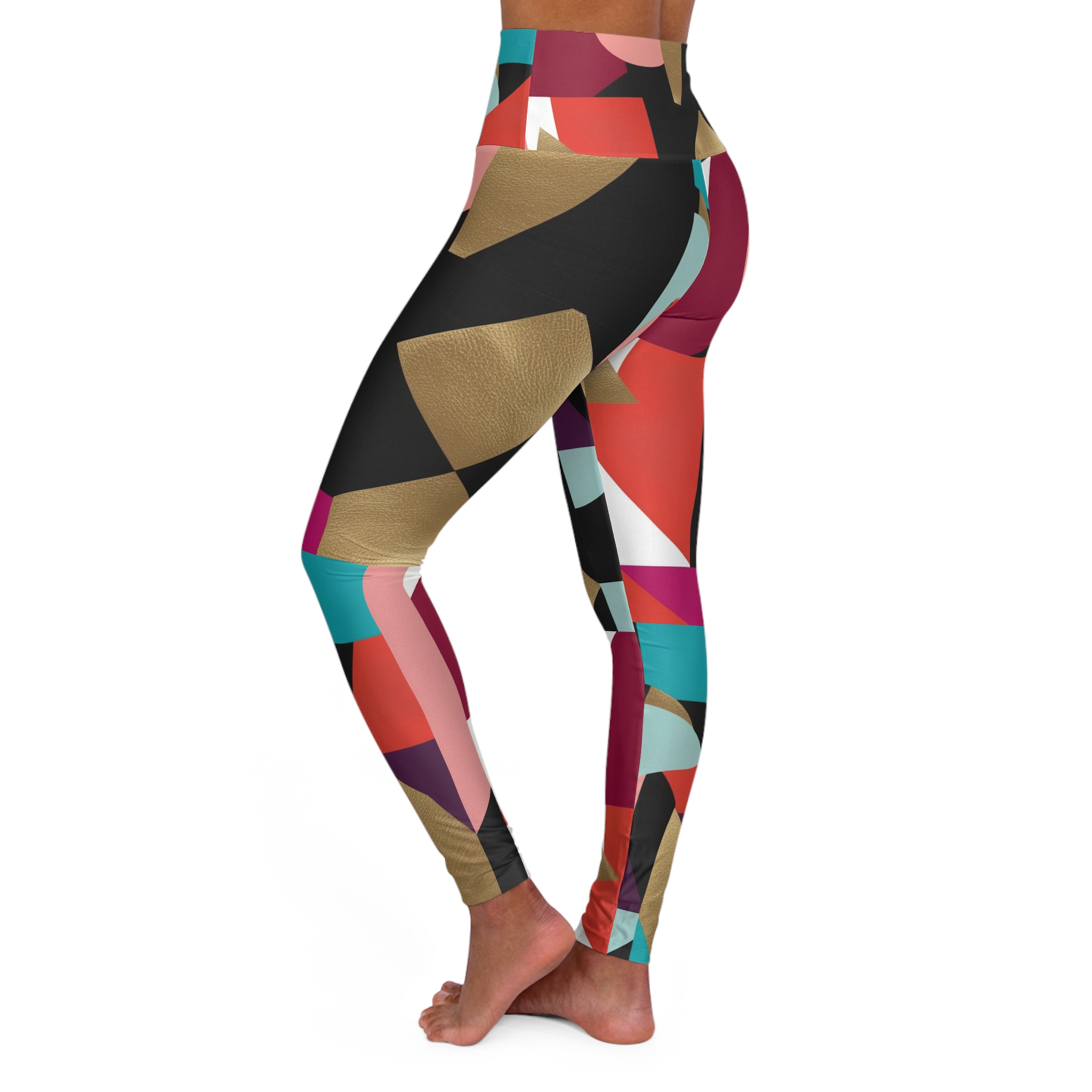 Slay Out High Waisted Yoga Leggings - Image 3
