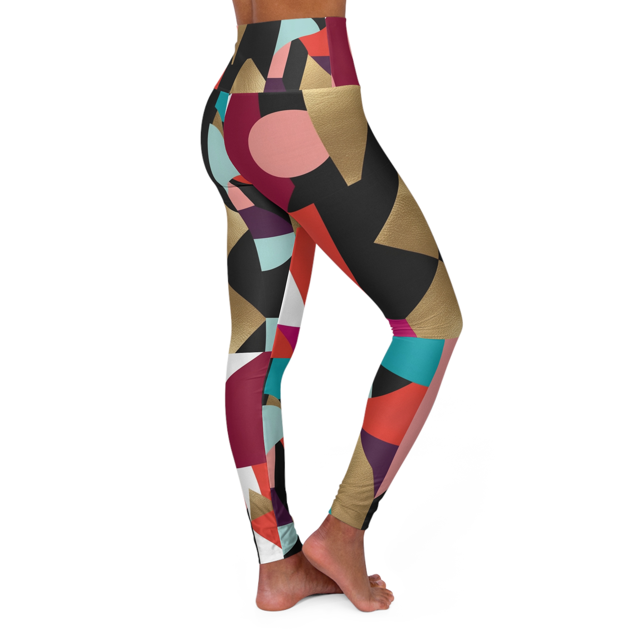 Slay Out High Waisted Yoga Leggings - Image 4