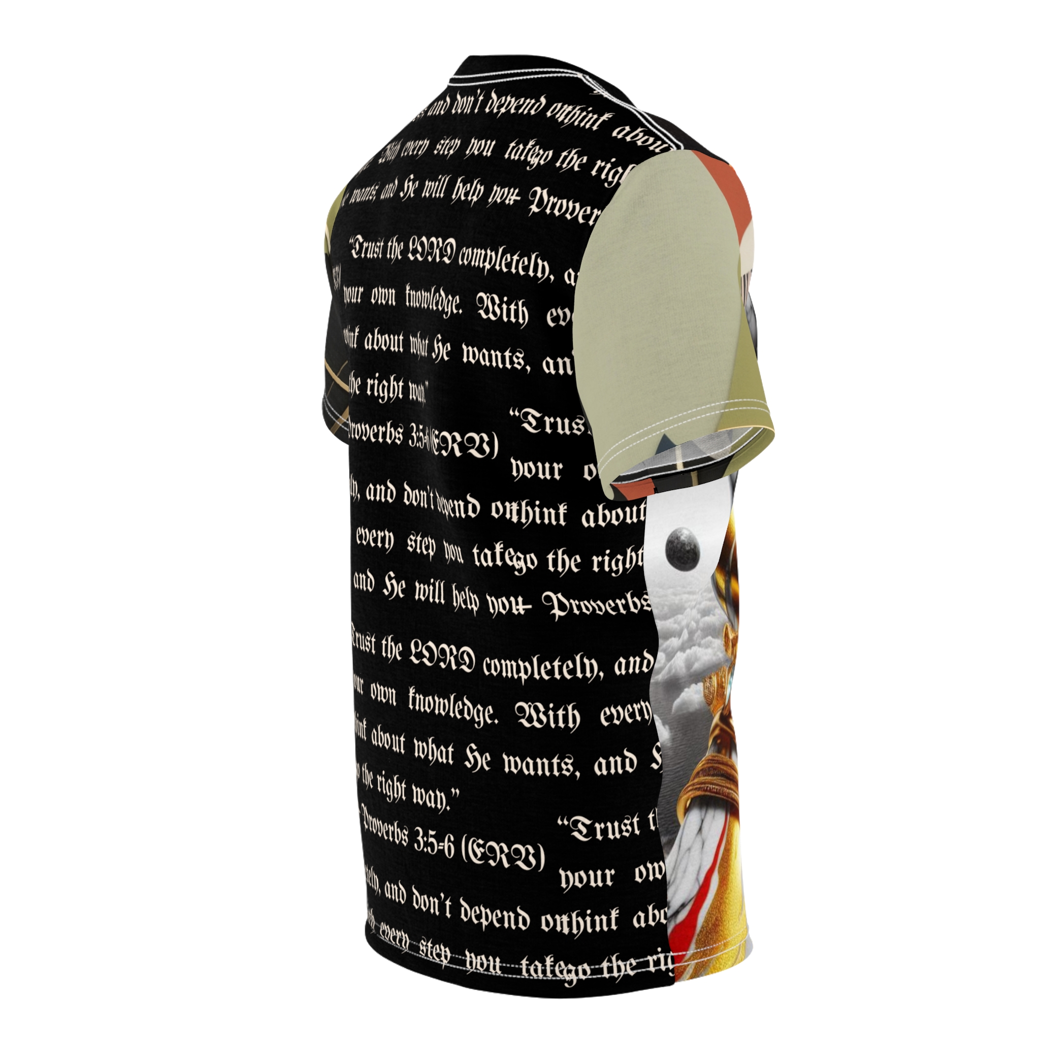Slay Citi Signature Unisex Cut & Sew Tee - Image 4